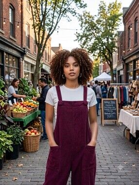 ITALIAN Cotton Overalls